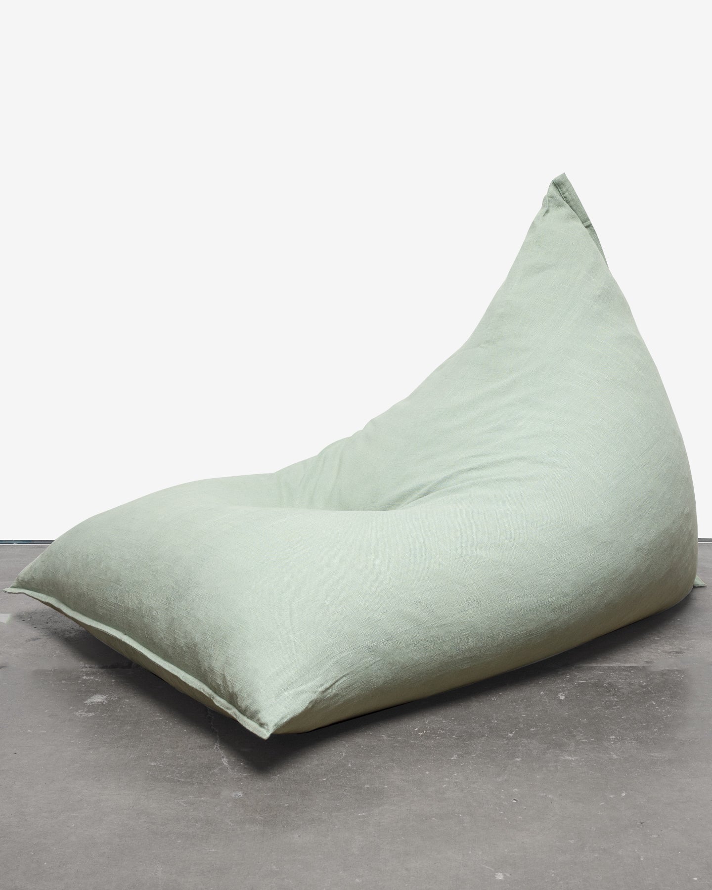 Linen social bean bag clearance